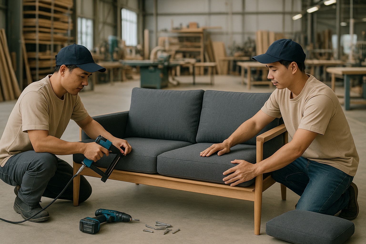 Sofa và phụ kiện đi kèm